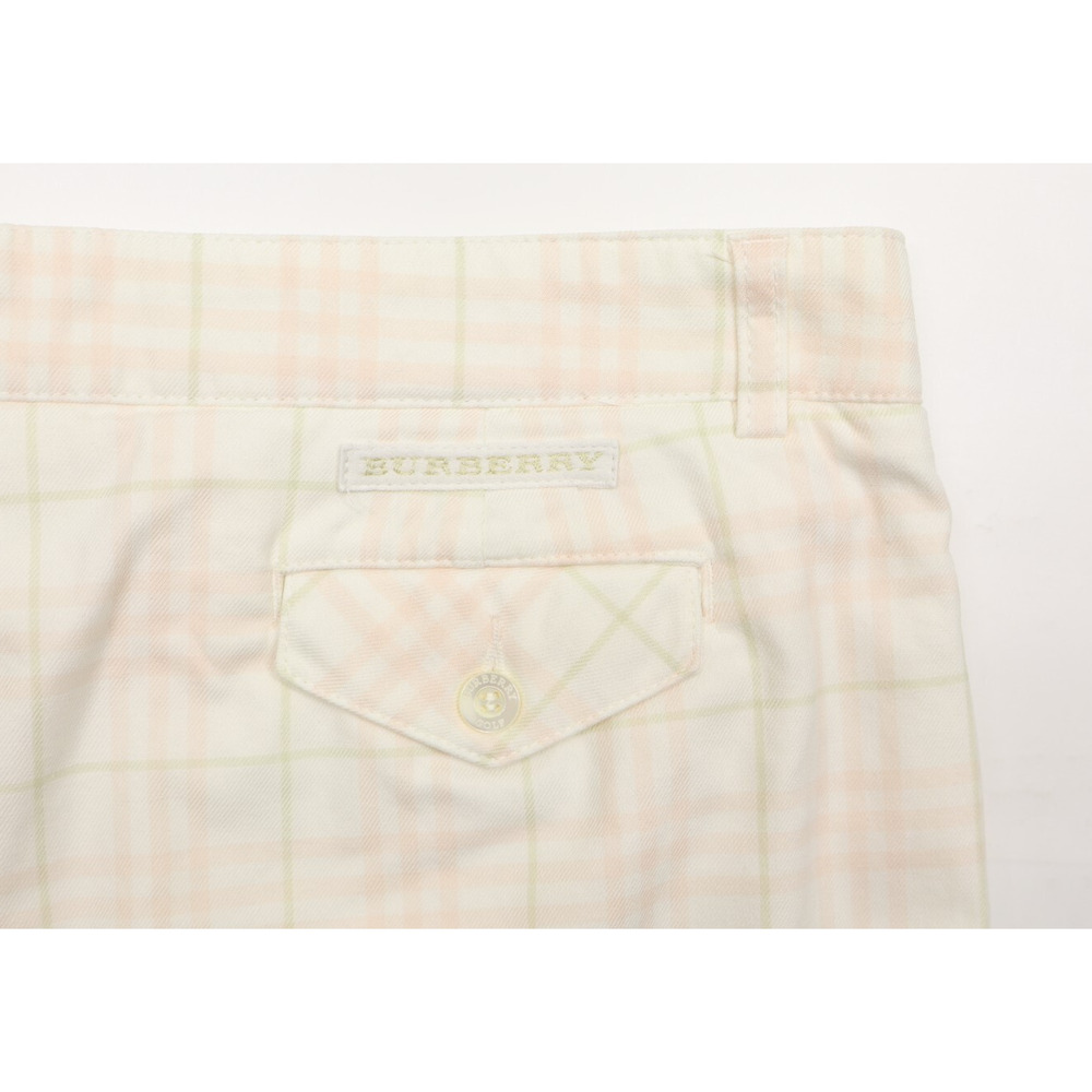 Burberry Women's Golf Bermuda Pink Nova Check Knee-Length Sz 10 - Picture 8 of 12